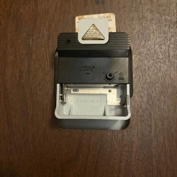 Seth Thomas Wall Clock Roman Numerals Pewter Tankard Accents Made USA untested - Picture 5 of 8